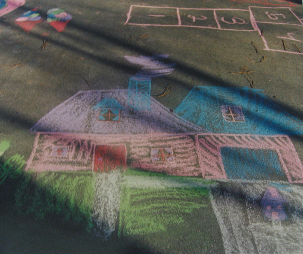   Chalk Drawing in Driveway, Mandeville, LA , 1994 Edition: 3/25 Chromogenic Print 18 × 22 in. (image size) The Do Good Fund, Inc., 2015-031 
