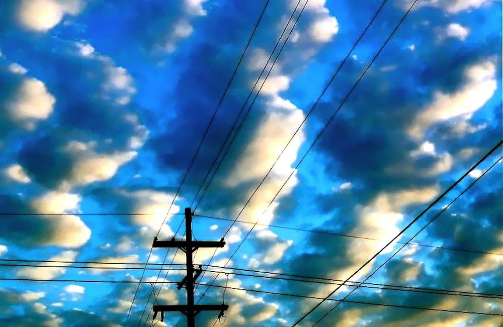   Wires and Clouds, New Orleans LA , 2004 Edition: AP Chromogenic Print 15 1/2 × 22 7/8 in. (image size) The Do Good Fund, Inc., 2015-086 