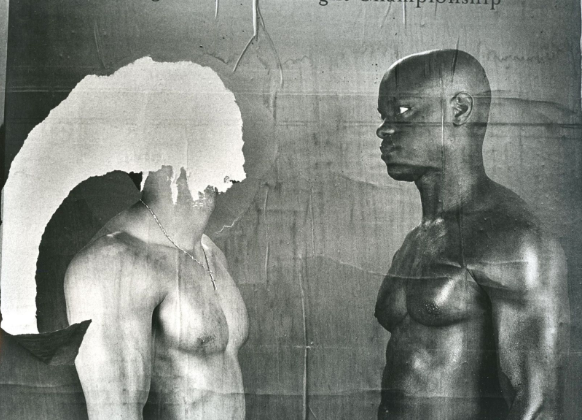   Torn Boxing Poster, Jackson, Mississippi  Image: 2005/printed: 2017  Edition: 2/12 Toned Silver-Gelatin Print 8 1/2 × 13 in. (image size) The Do Good Fund, Inc., 2017-137 