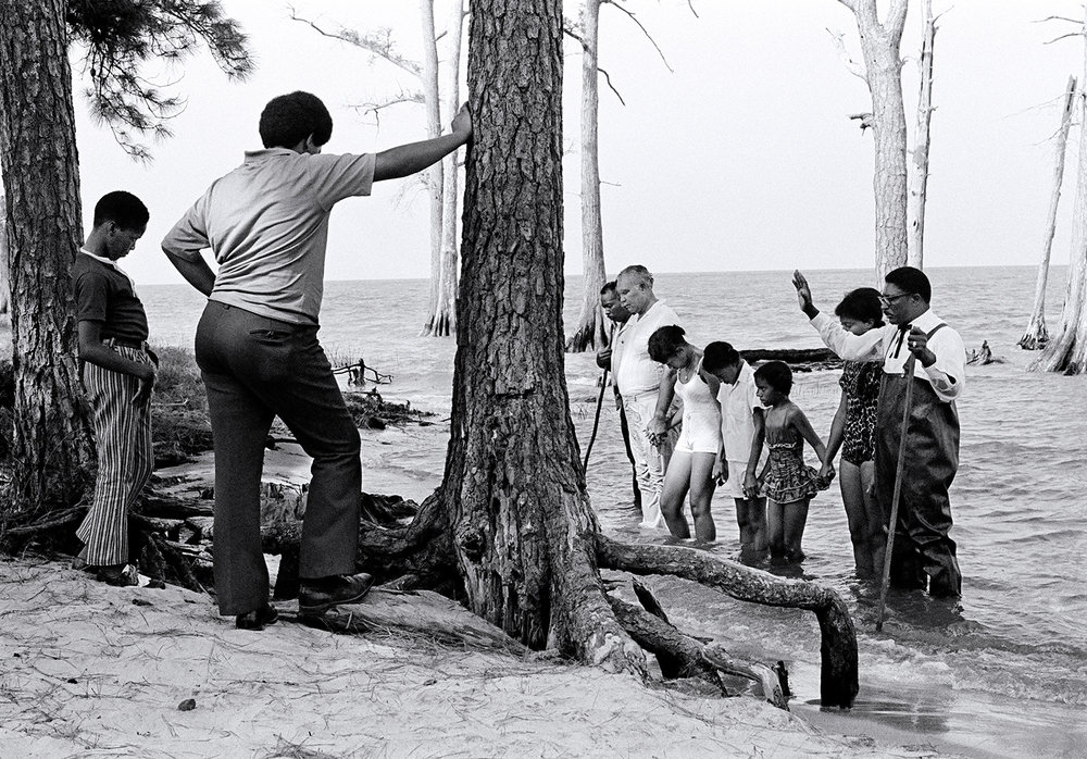   Ocean Baptism, Currituck County, North Carolina  Image: 1972/printed: 2017 Edition: 1/10 16 1/2 × 24 in. (image size) The Do Good Fund, Inc., 2017-025 