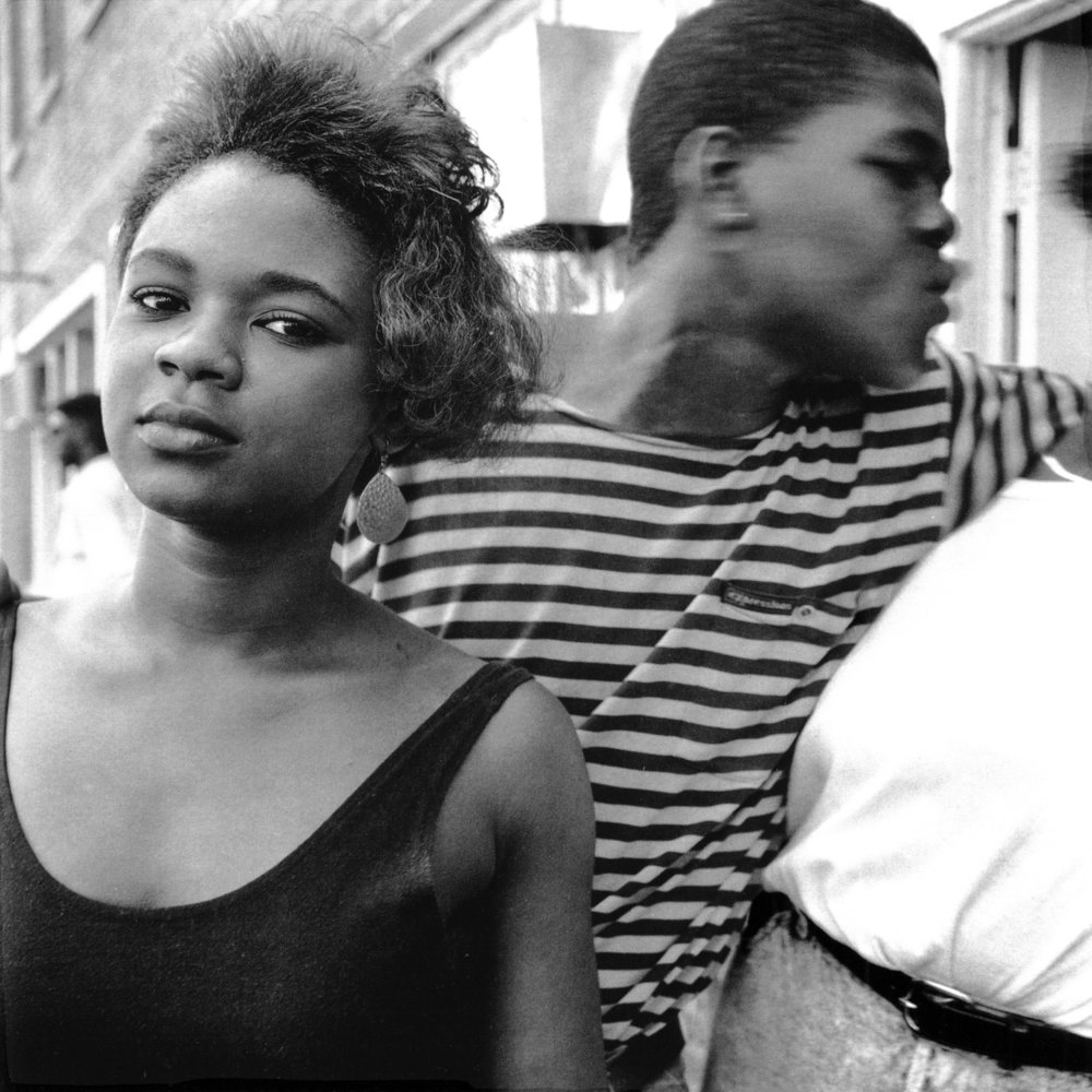   Girl on Catfish Alley, Columbus, Mississippi,  1990 Silver Gelatin Print 9 3⁄4 x 9 3⁄4 in. (Image size) The Do Good Fund, Inc., 2015-057 