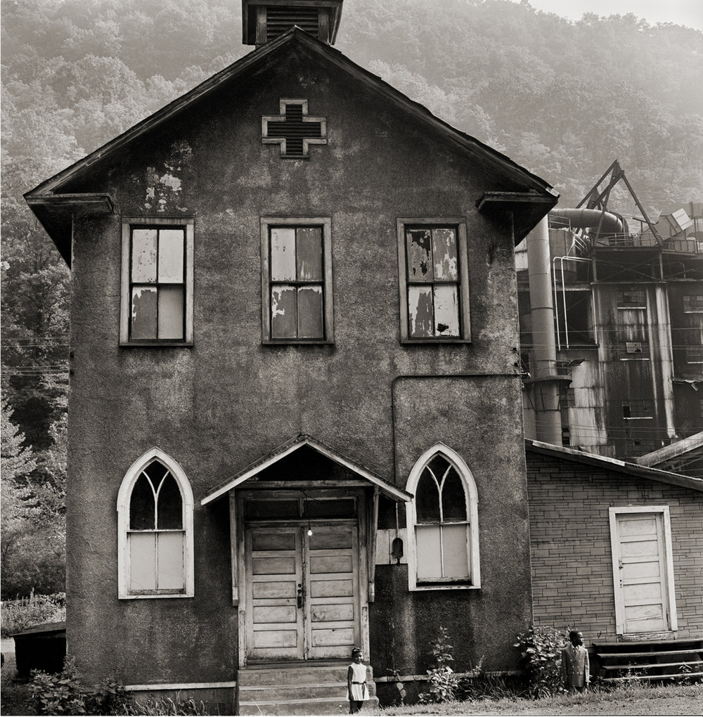   Mount Olive Baptist Church , Stirrat, Logan County, West Virginia Image: 1970/ printed: 2016 Platinum Print 13 3/4 × 13 1/2 in. (image size) The Do Good Fund, Inc., 2015-084 