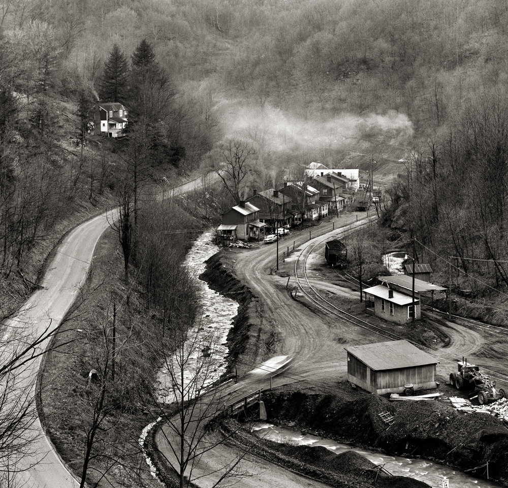   Coal Camp , near Grundy, Buchanan County, Virginia Image: 1970/ printed: 2016 Gold-tone Gelatin Silver Print 10 × 10 1/2 in. (image size) The Do Good Fund, Inc., 2016-108 