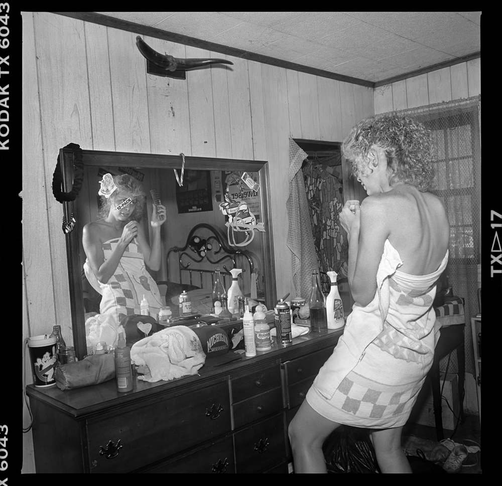   Untitled (Shonna in Mirror) , 1990 Edition: 16/20 Gelatin Silver Print 13 × 13 in. (image size) The Do Good Fund, Inc., 2014-13 