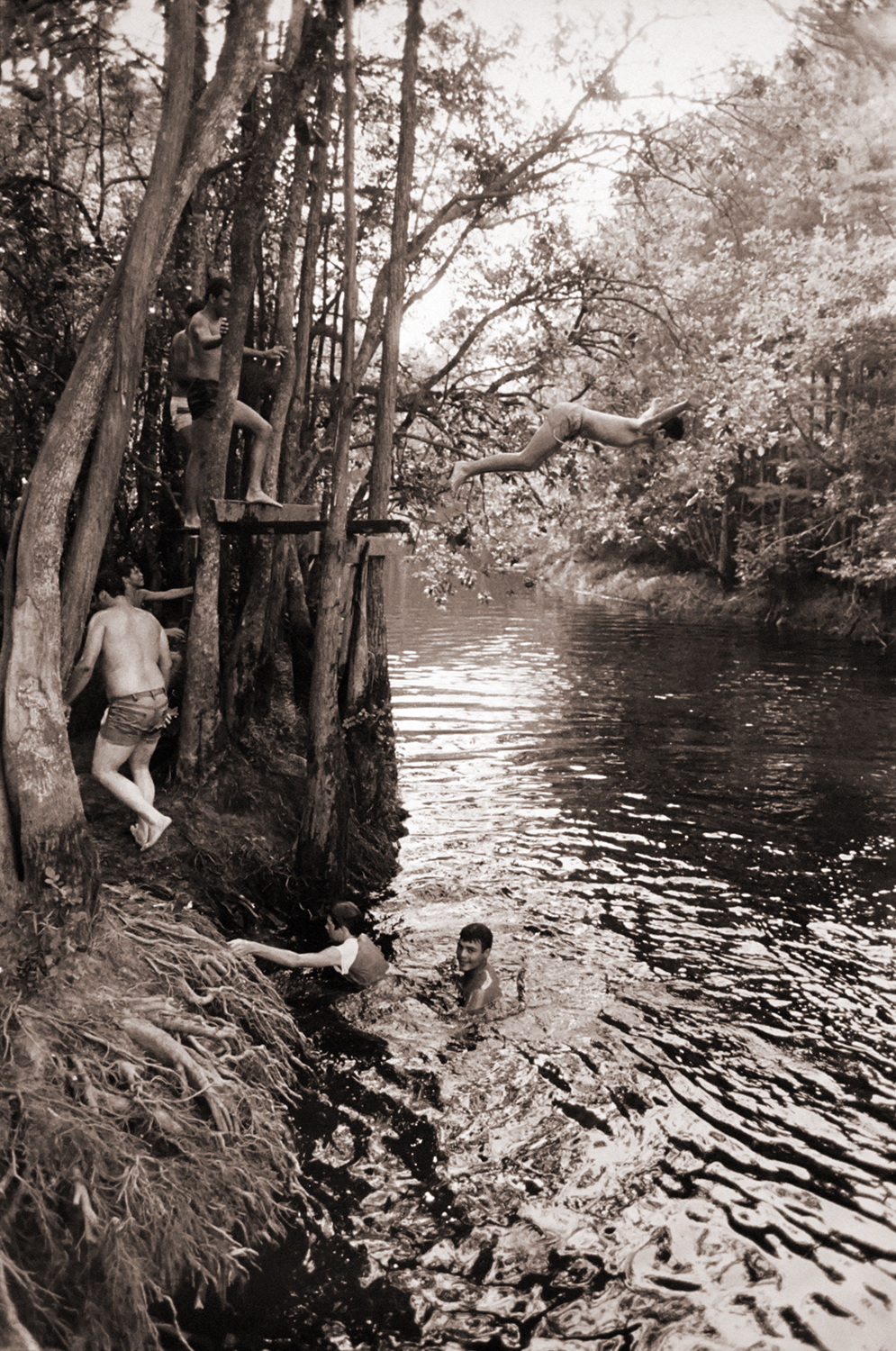   Swimming Hole, Lumber River (Pembroke, NC) , 1988 Gelatin Silver Print 19 1/4 × 13 1/2 in. (image size) The Do Good Fund, Inc., 2016-003 