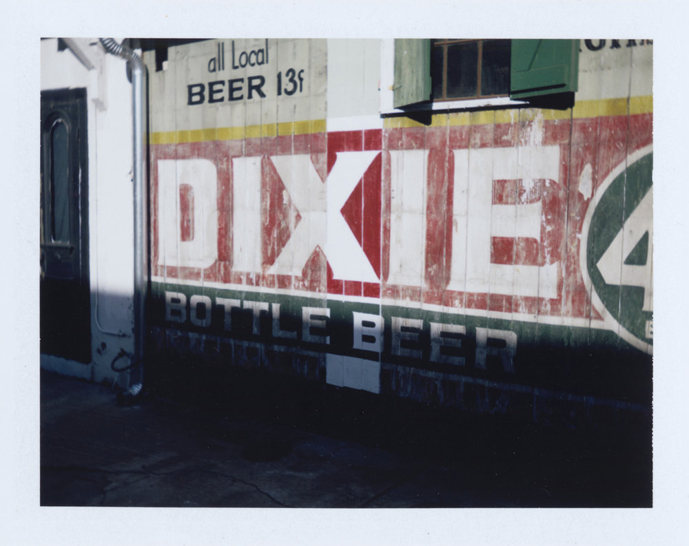   Dixie, LA , 2014 Fuji-FP100C Print 3 × 3 3/4 in. (image size) The Do Good Fund, Inc., 2015-044 