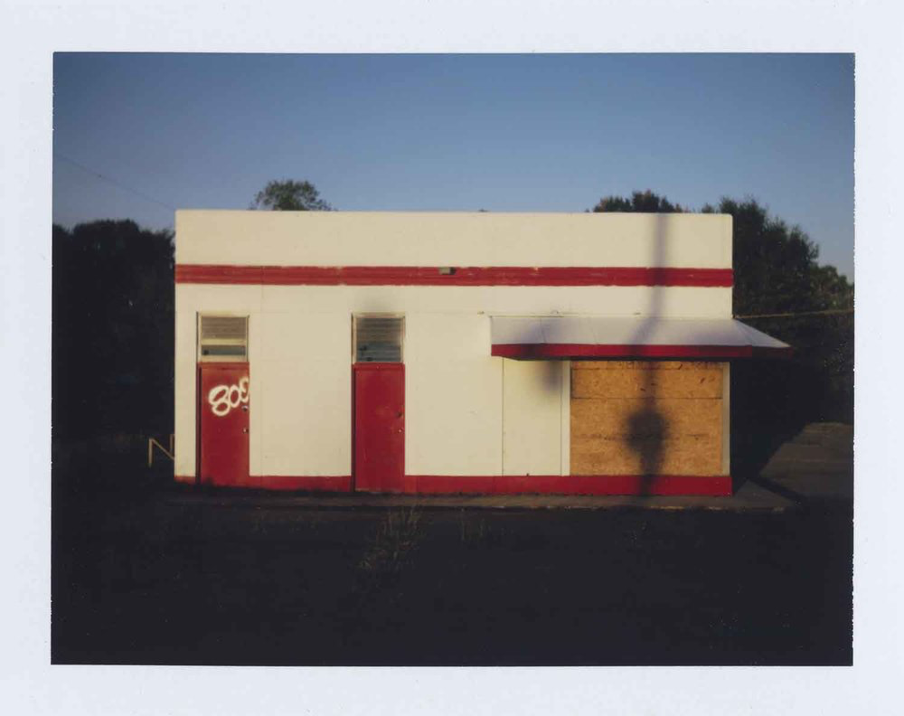   Jackson, MS (Gas Station) , 2015 Fuji-FP100C Print 3 × 3 3/4 in. (image size) The Do Good Fund, Inc., 2017-118 