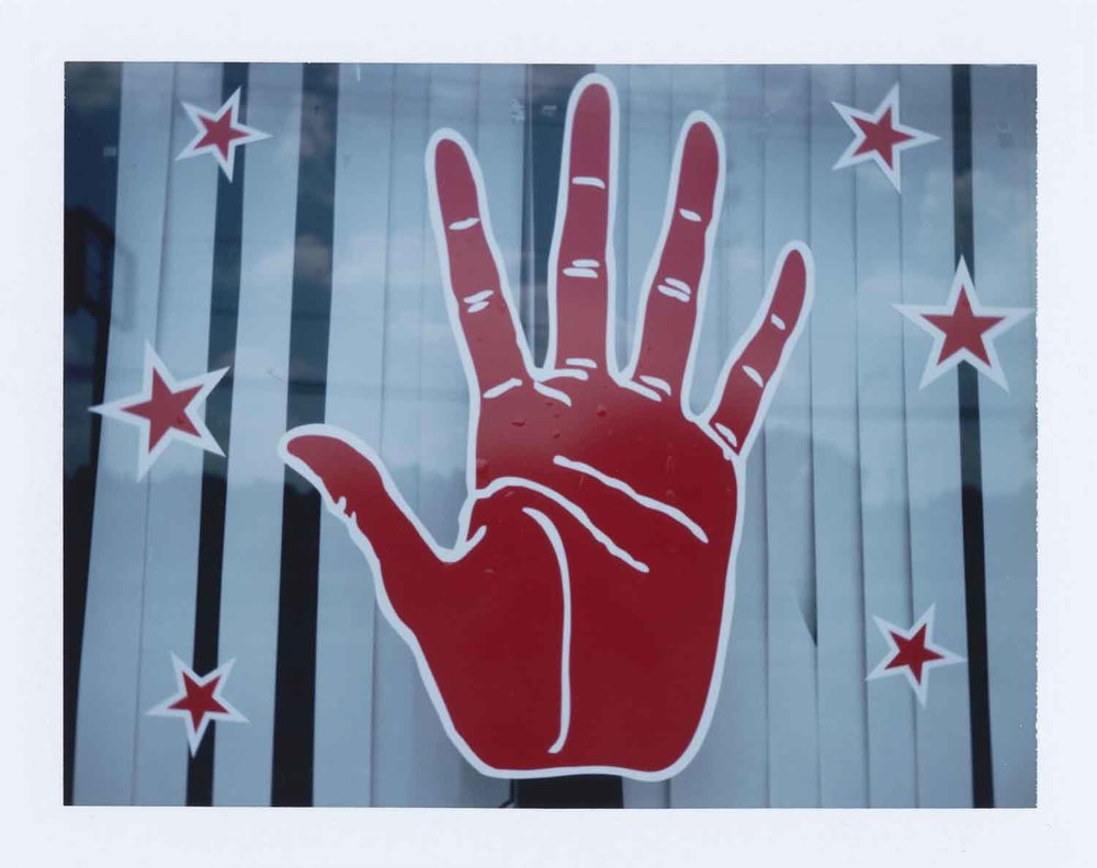  Montgomery, AL (Palmist Hand), 2015 Fuji-FP100C Print 3 × 3 3/4 in. (image size) The Do Good Fund, Inc., 2017-123 
