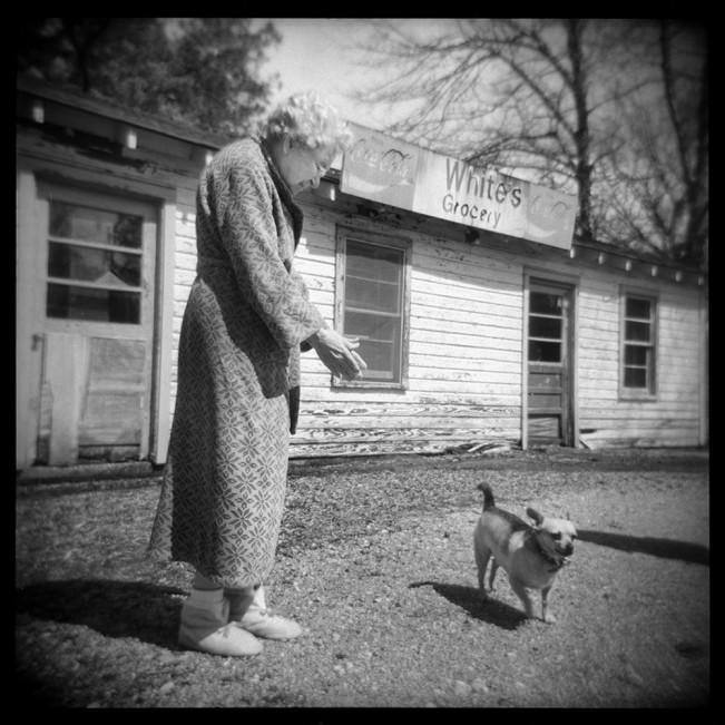   Mrs. White's Grocery, Dogtown, Mississippi , 2010/ Printed: 2016  Edition: 2/25  Silver Gelatin Print 14 × 13 7/8 in. (image size) The Do Good Fund, Inc., 2016-058 