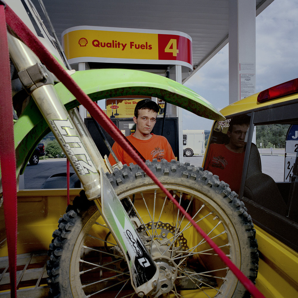   Sullivan County, TN  (boy/ dirt bike), 2007 Archival Pigment Print 17 3/4 × 17 3/4 in. (image size) The Do Good Fund, Inc., 2014-032 