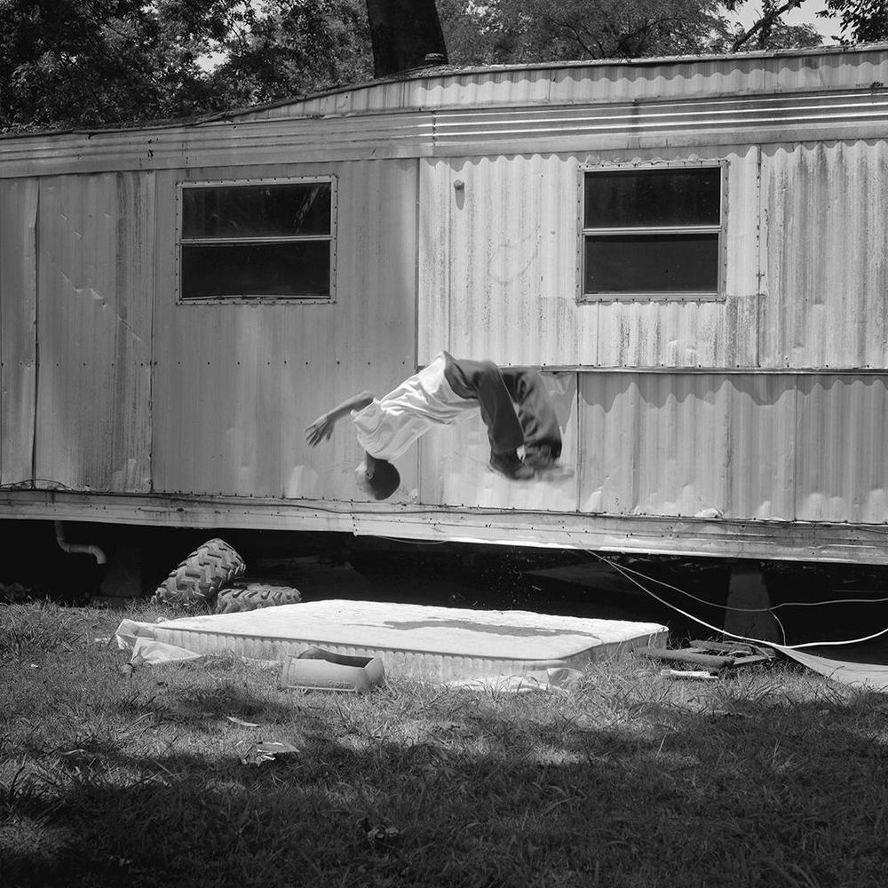   Backflip, Duncan, MS , 2011 Edition: 5/10 Gelatin Silver Print  14 × 14 in. (image size) The Do Good Fund, Inc., 2014-004 