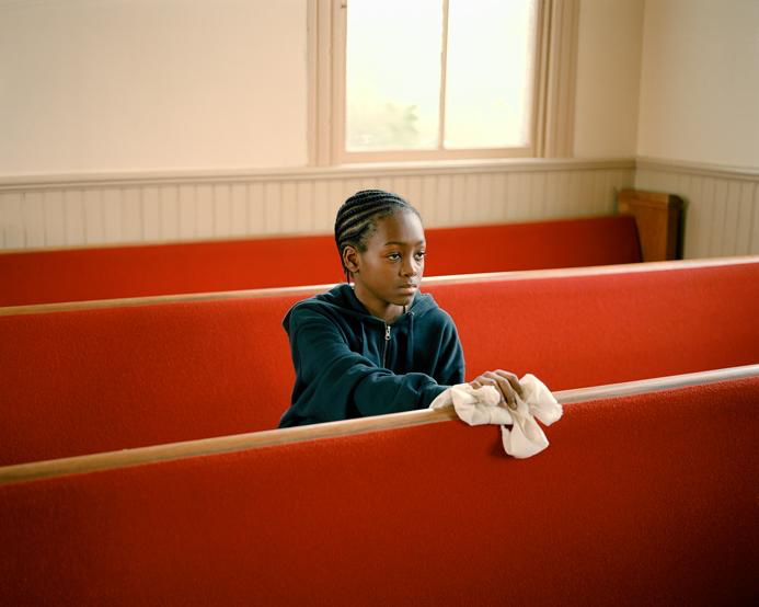   Young Boy Cleaning Church, VA , 2011 Edition: 1/10 Archival Pigment Print 20 × 25 in. (image size) The Do Good Fund, Inc., 2014-010 