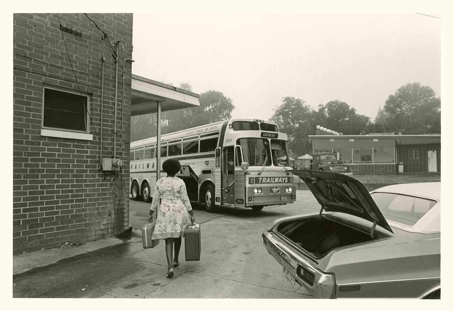   Trailways Bus Station , 1977 Silver Gelatin Print 5 5/8 × 8 1/2 in. (image size) The Do Good Fund, Inc., 2015-65 
