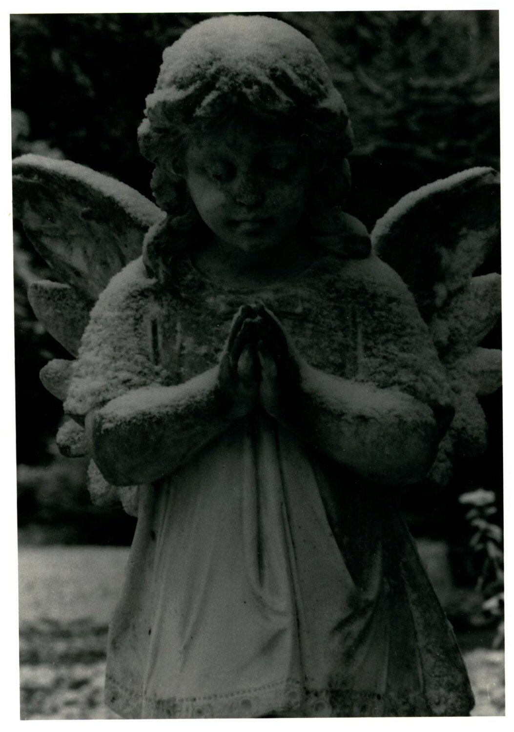  Sarah Will Harris statue, Oak Cemetery , 1974 Silver Gelatin Print 5 × 3 1/2 in. (image size) The Do Good Fund, Inc., 2017-26 