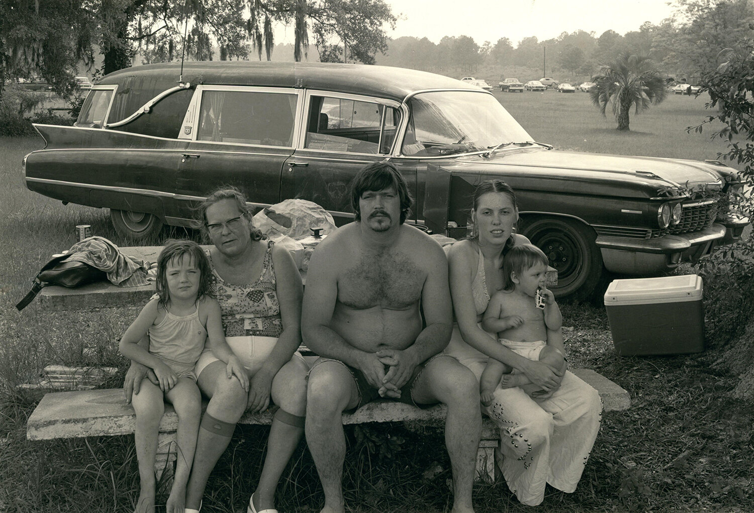   Family and vehicle , 1979 Silver Gelatin Print 10 × 14 3/4 in. (image size) The Do Good Fund, Inc., 2017-27 
