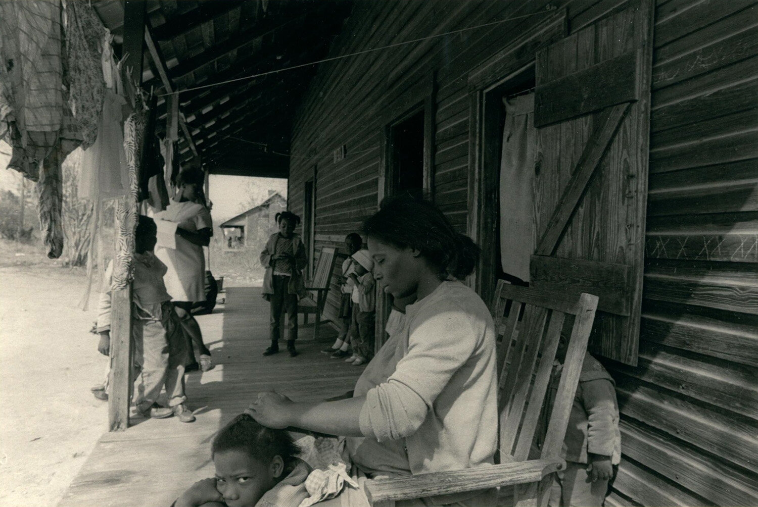   Two-family tobacco tenant house , 1964 Silver Gelatin Print 4 3/4 × 7 1/4 in. (image size) The Do Good Fund, Inc., 2017-44 