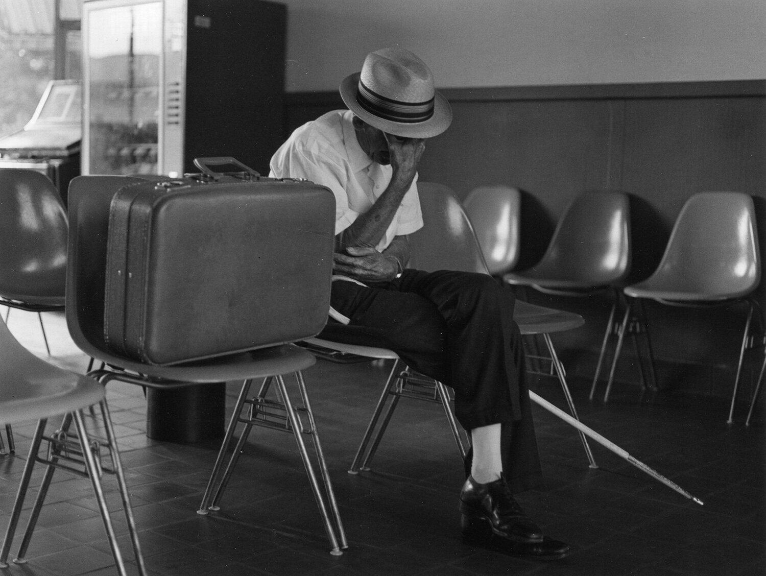   Trailways Bus Station , 1978 Silver Gelatin Print 14 x 11 in. (paper size) The Do Good Fund, Inc., 2017-056 