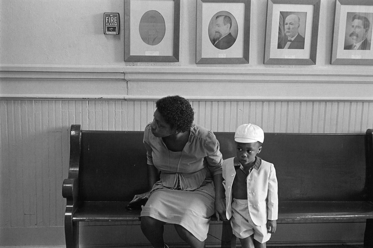  Outside Courtroom , 1982 Silver Gelatin Print 11 x 14 in. (paper size) The Do Good Fund, Inc., 2017-61 
