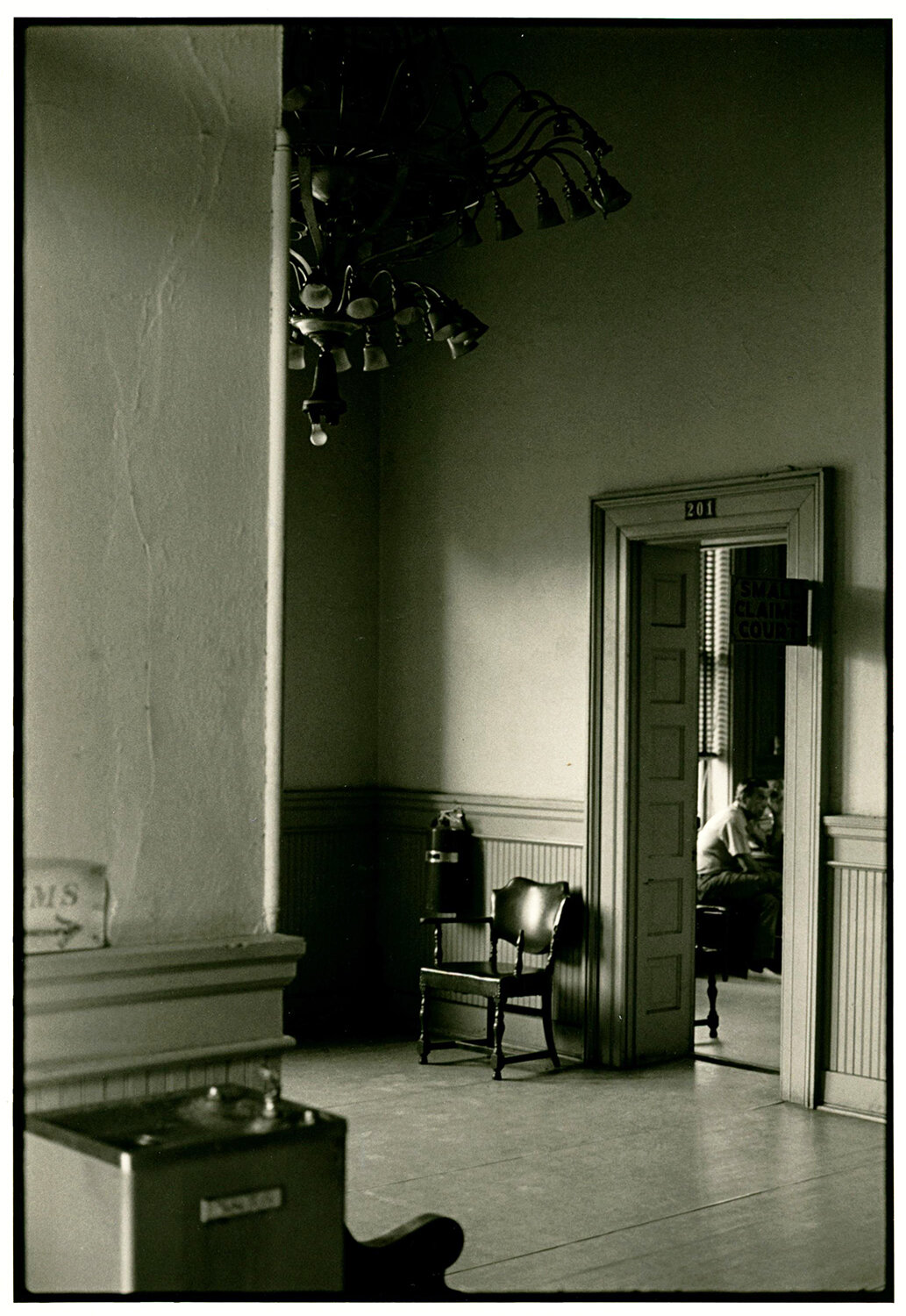   Lobby, second floor, Decatur County Courthouse , 1980 Silver Gelatin Print 14 x 11 in. (paper size) The Do Good Fund, Inc., 2017-77 