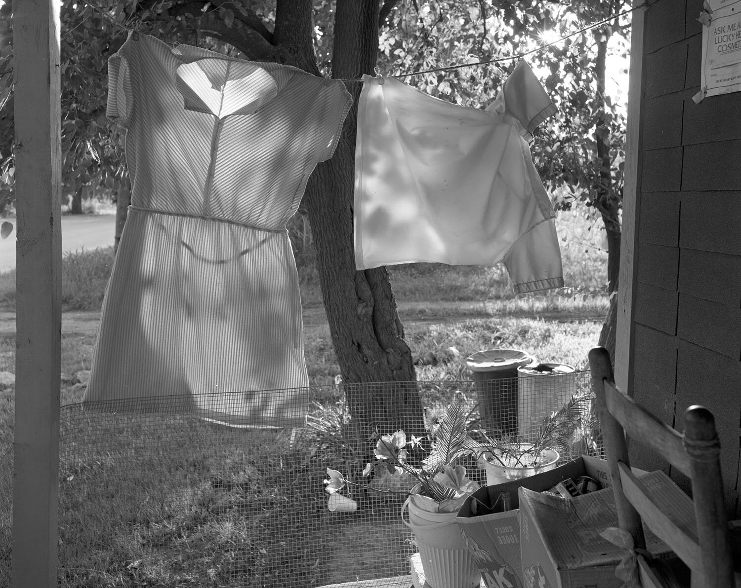   Maid’s Dresses, Helena, AR , 1985 Archival pigment print  15 × 19 in. (image size) The Do Good Fund, Inc., 2016-29 