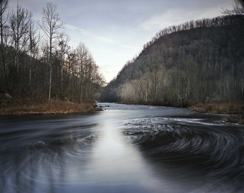   Foam from upriver pollution, Pigeon River, Tennessee  Image: 2007/printed: 2020 Edition: 2/15 Archival Pigment Print 20 × 25 in. (image size) The Do Good Fund, Inc., 2020-006 