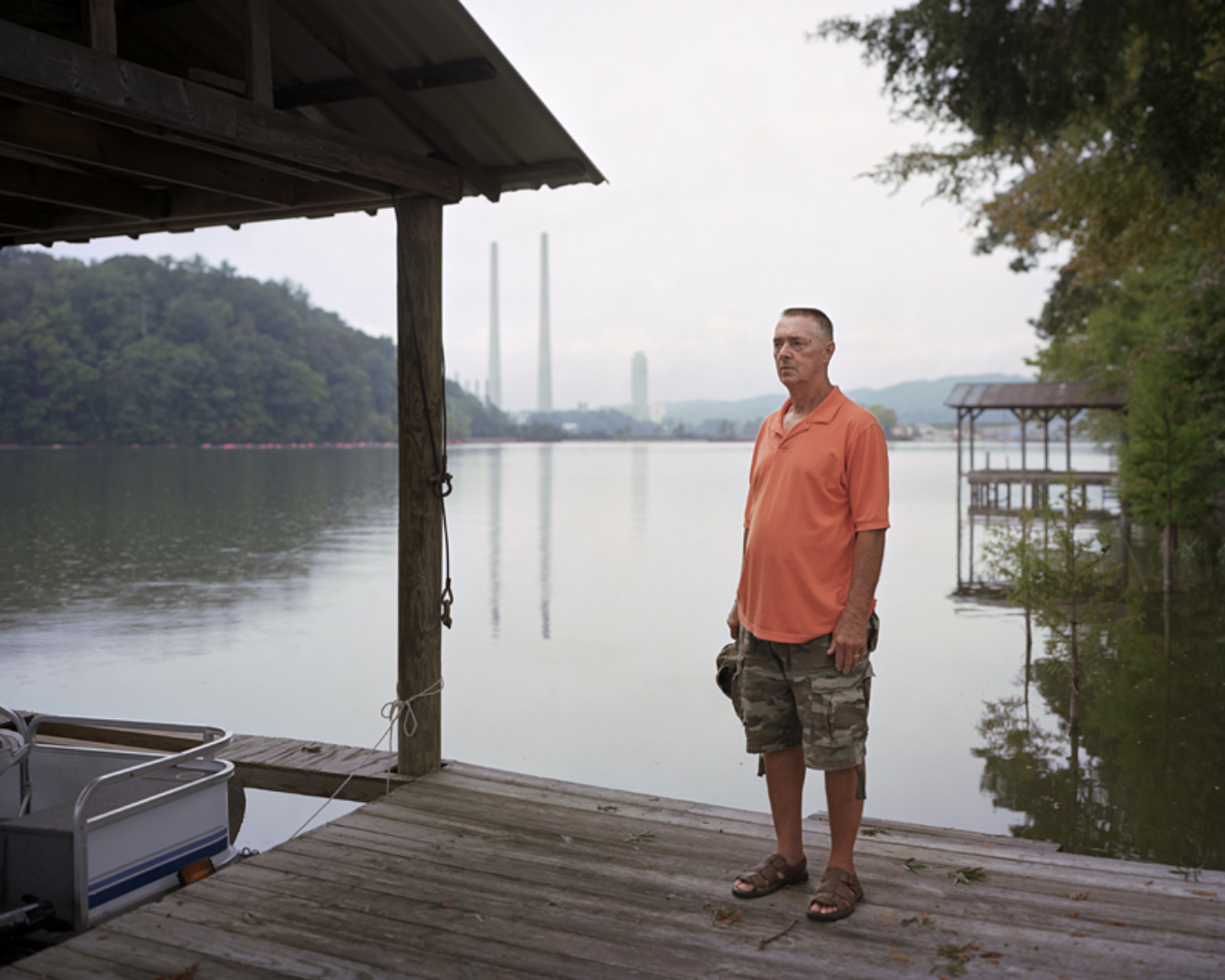   Glenn, Kingston Coal Ash Spill, Clinch River, Tennessee  Image: 2009/printed: 2020 Edition: 1/15 Archival Pigment Print 20 × 25 in. (image size) The Do Good Fund, Inc., 2020-011 