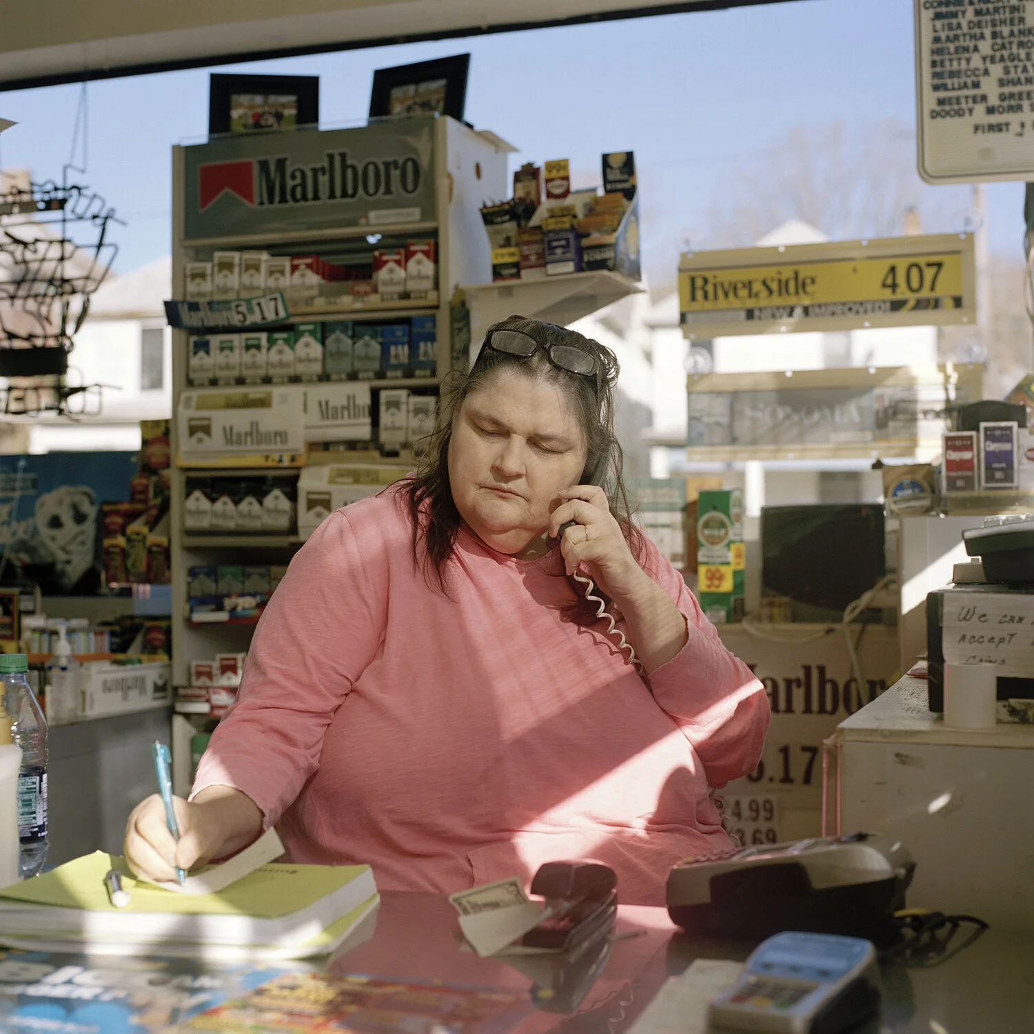   Cashier  Image: 2017/printed: 2020 Archival Inkjet Print 12 x 12 in. (image size) The Do Good Fund, Inc., 2020-022 
