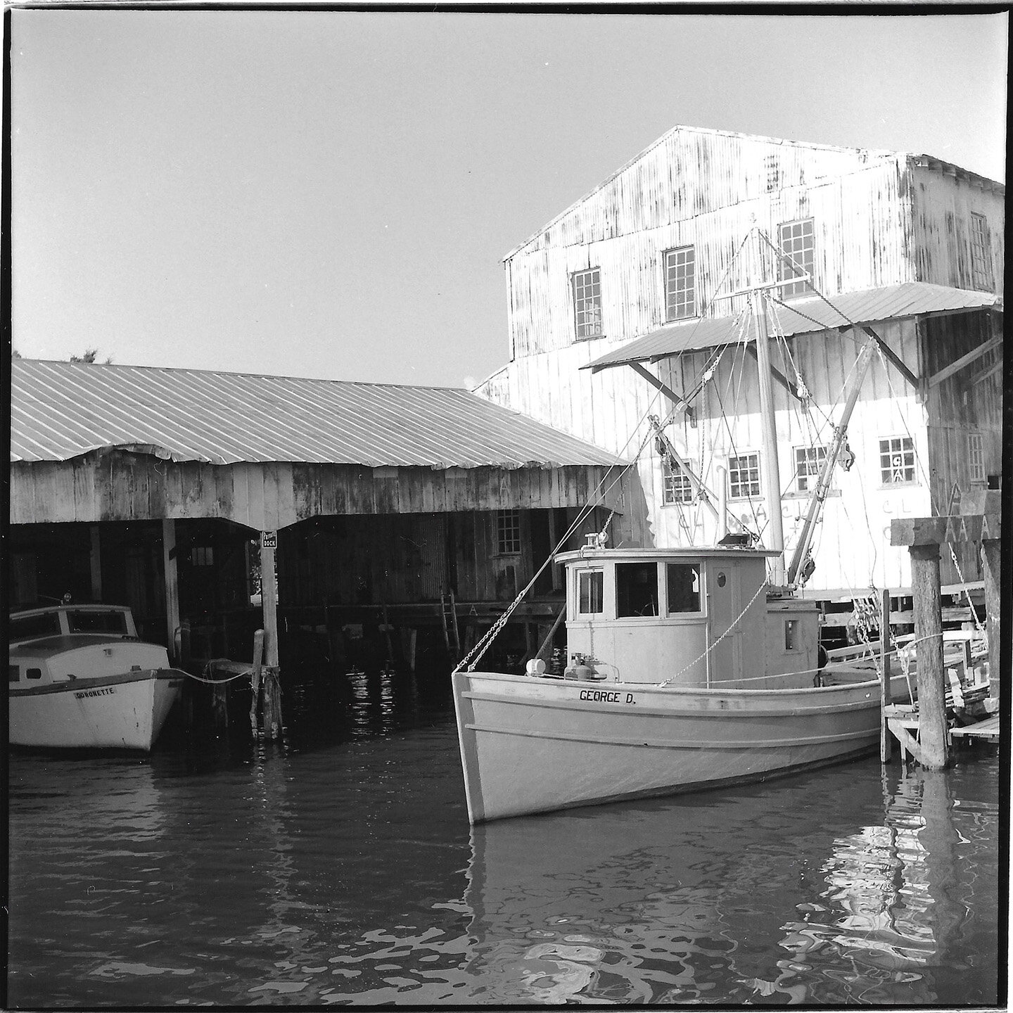   George D Shrimpboat, Apalachicola, FL  Image: 1982/printed: 2020 Gelatin silver print 9 1⁄4 x 9 1⁄4 in. (image size) The Do Good Fund, Inc., 2020-067 