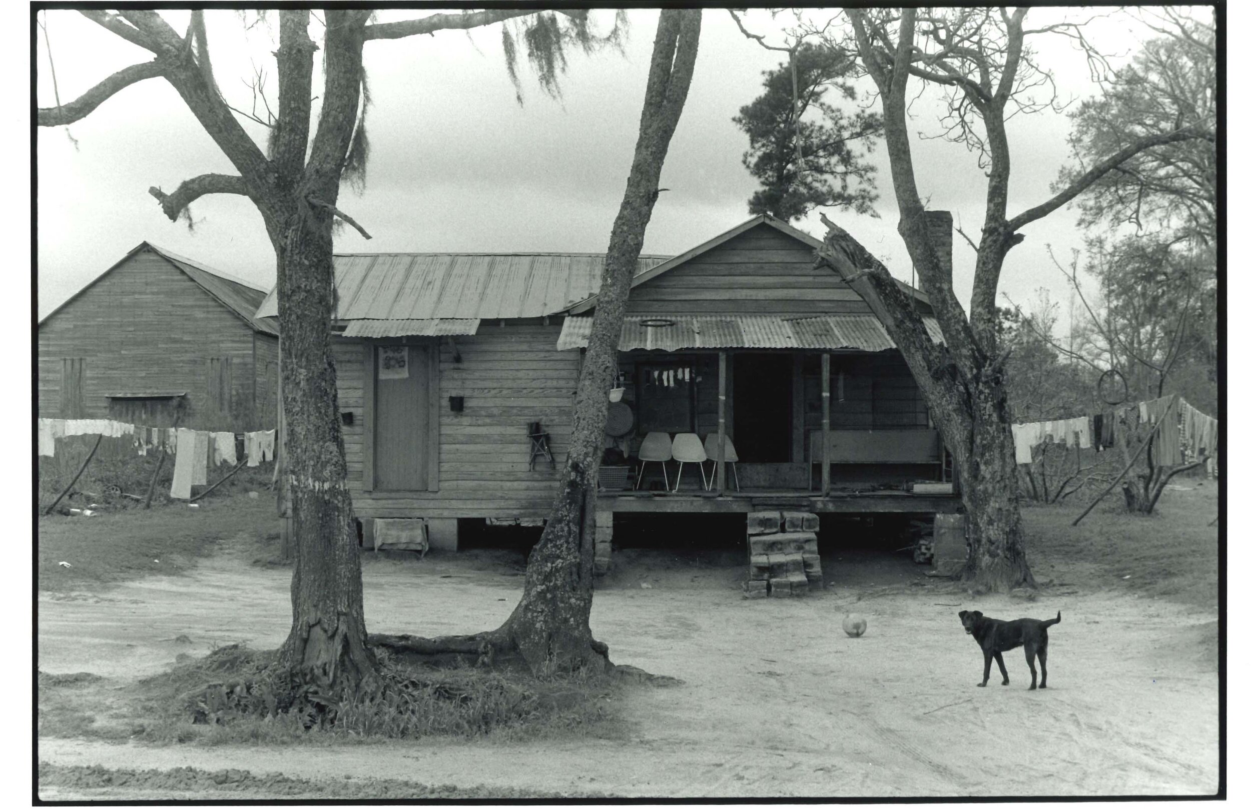   Shade Tobacco Farm Tenant House, Gadsden County, FL  Image: 1980/printed: 2020 Gelatin silver print 7 1/4 x 10 1/2 in. (image size)  The Do Good Fund, Inc., 2020-078 