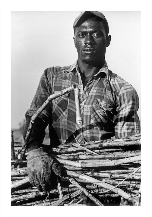  Chandra McCormick  Mark Gale ,  Sugar Cane Scrapper, St. John the Baptist Parish, LA (Evergreen Plantation) , 1982 Archival pigment print 18 x 12 in. (image size) The Do Good Fund, Inc., 2019-031 