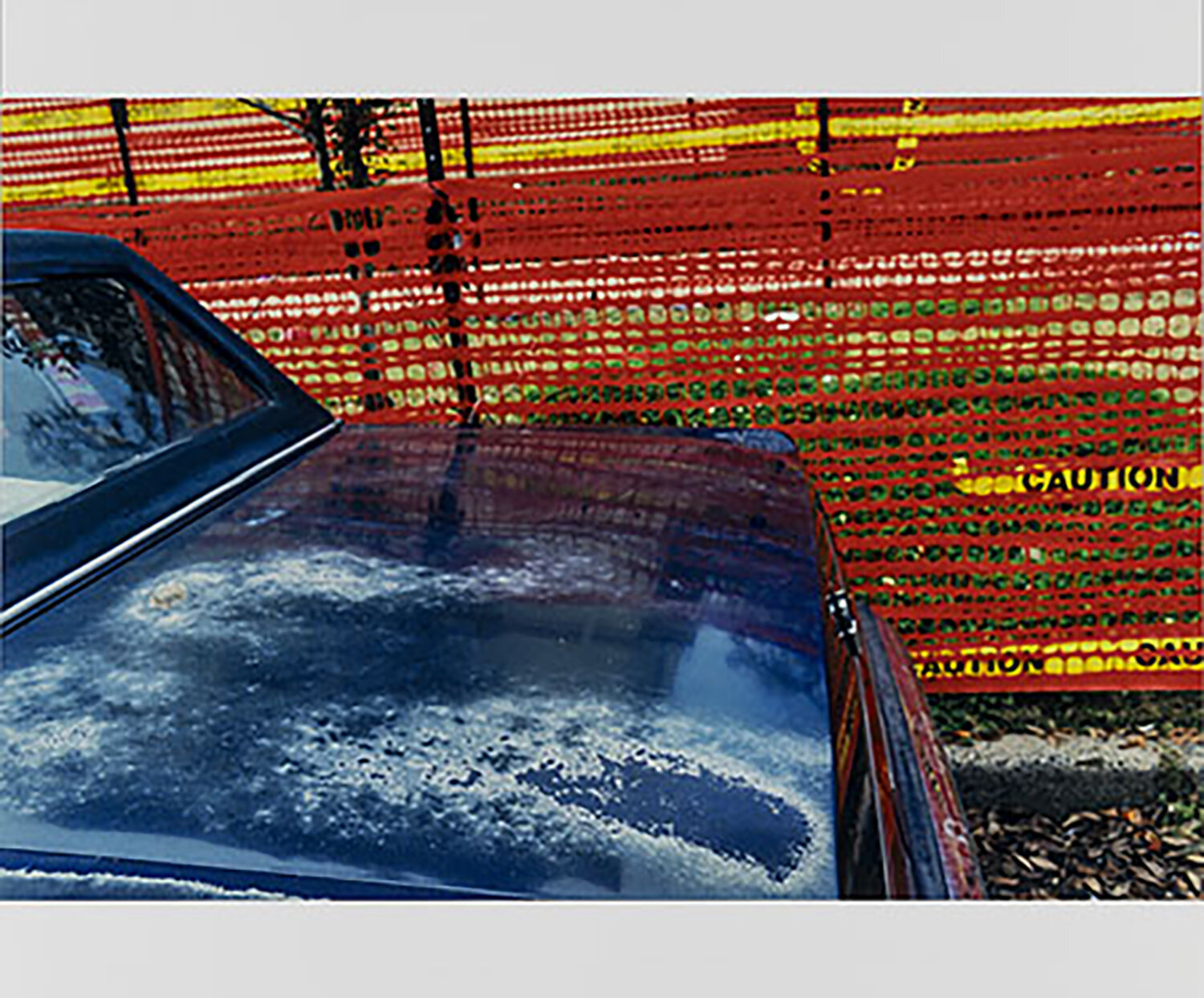   Blue car-red fence, New Orleans , 2003 Edition: 4/25 16 x 24 in. — Image Size The Do Good Fund, Inc., 2018-021 