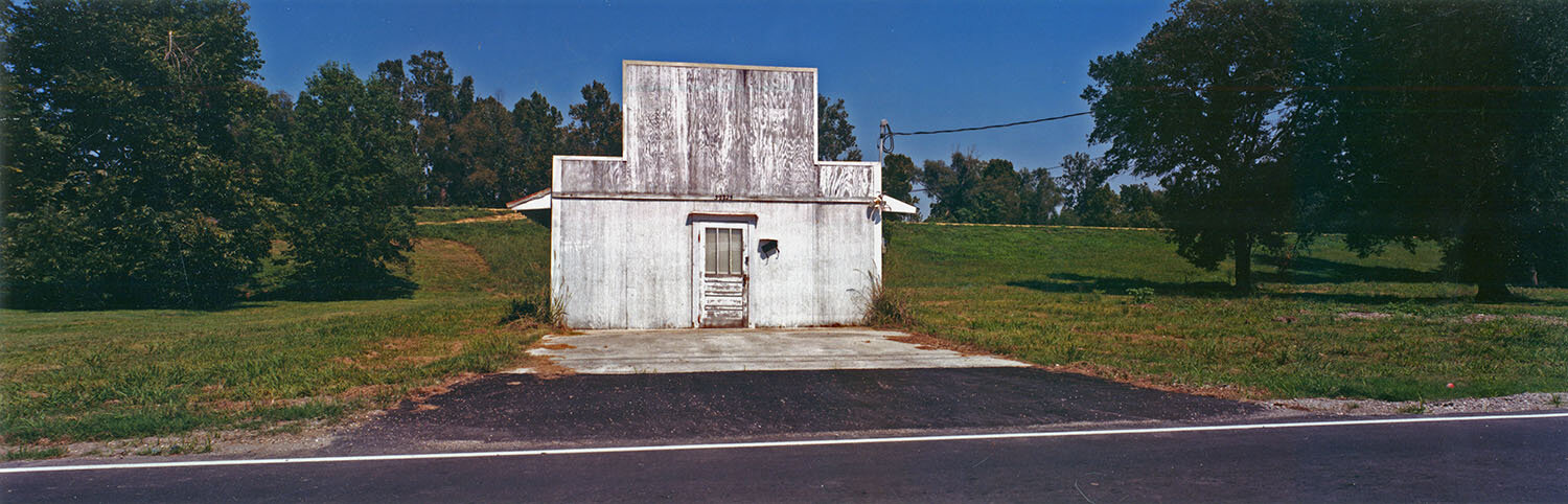   Rural building, off Hwy. 1, West Baton Rouge Parish , 2000 C-print 13 1⁄8 x 37 3⁄4 in. (image size) The Do Good Fund, Inc., 2018-060 