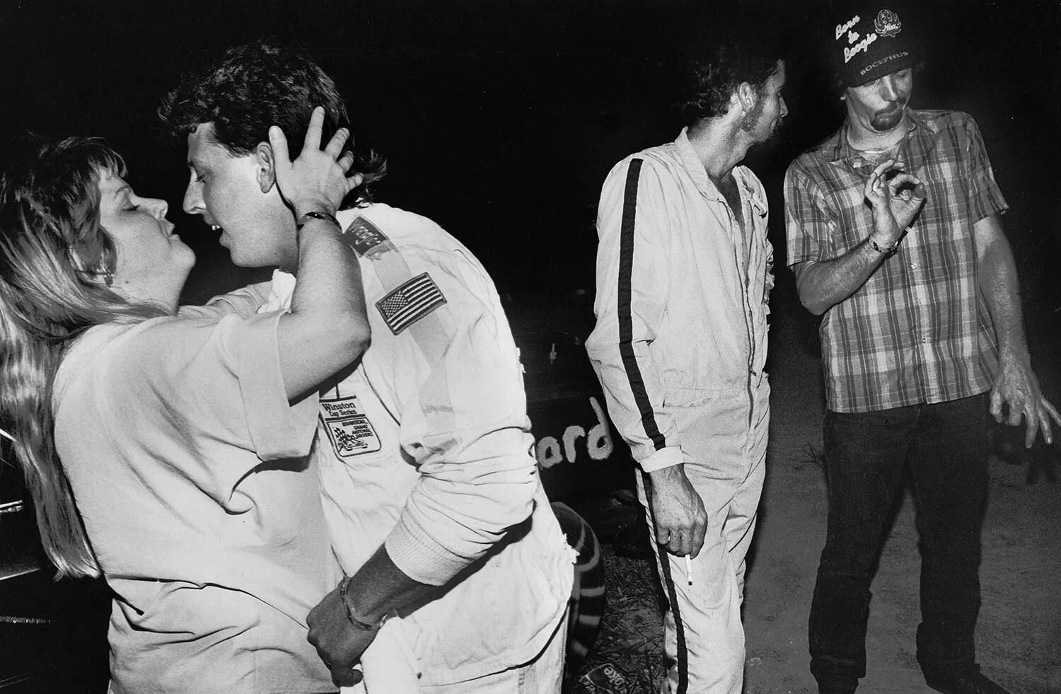   Scene before demolition derby, Hialeah, Florida  Image: 1989/printed: 2021 Gelatin silver print 8 3⁄4 x 13 3⁄8 in. (image size) The Do Good Fund, Inc., 2021-009 