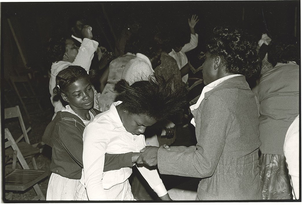   Tent Revival,  1979 Gelatin silver print 7 3/4 x 11 3/4 in. (image size) The Do Good Fund, Inc., 2020-081 