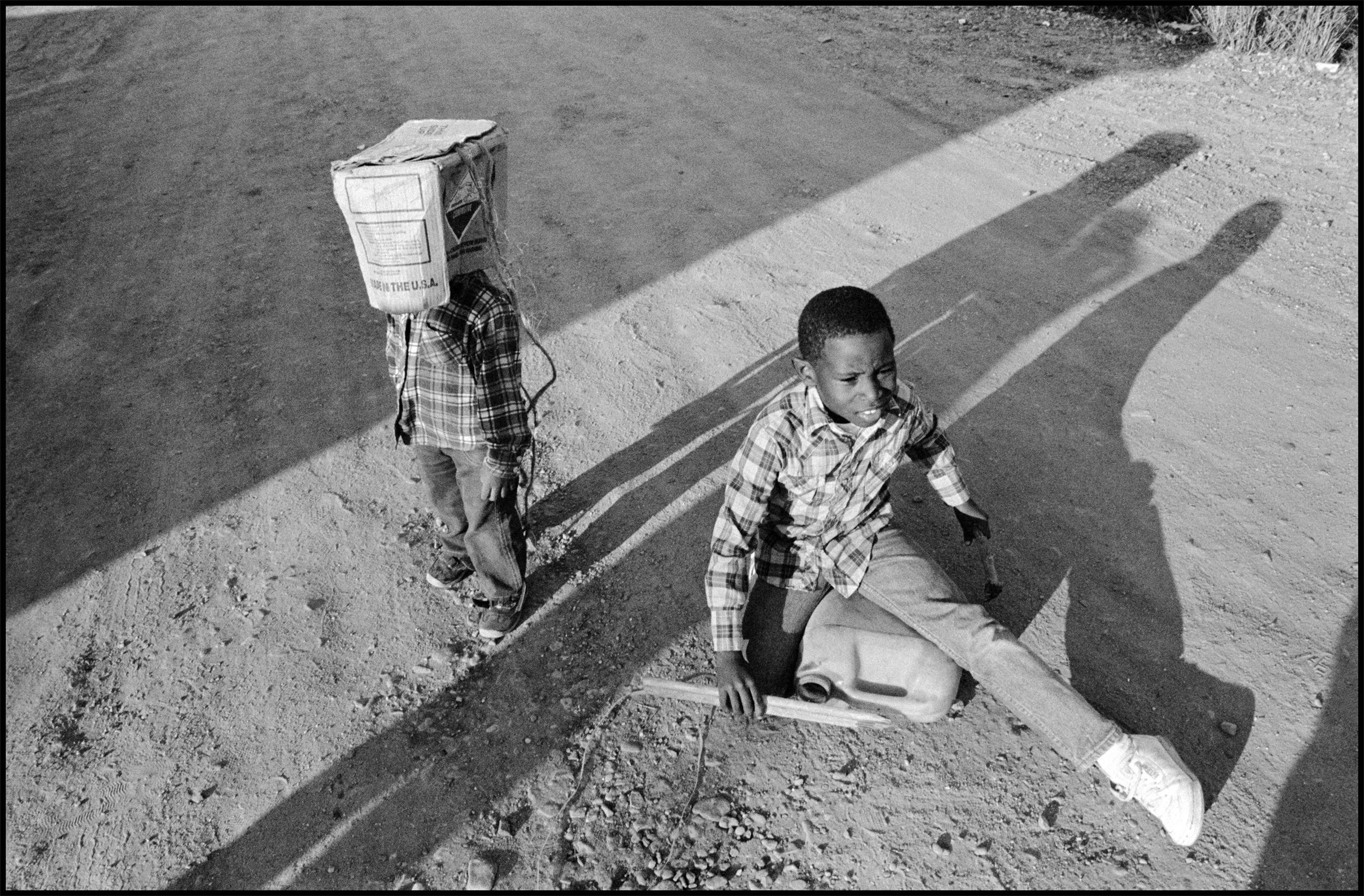   Children at Play, Tunica (Sugar Ditch), Mississippi  image: 1986/ printed: 2018 Archival Pigment Print 11 5/8 x 17 5/8 (image size) Do Good Fund Inc., 2018-004 