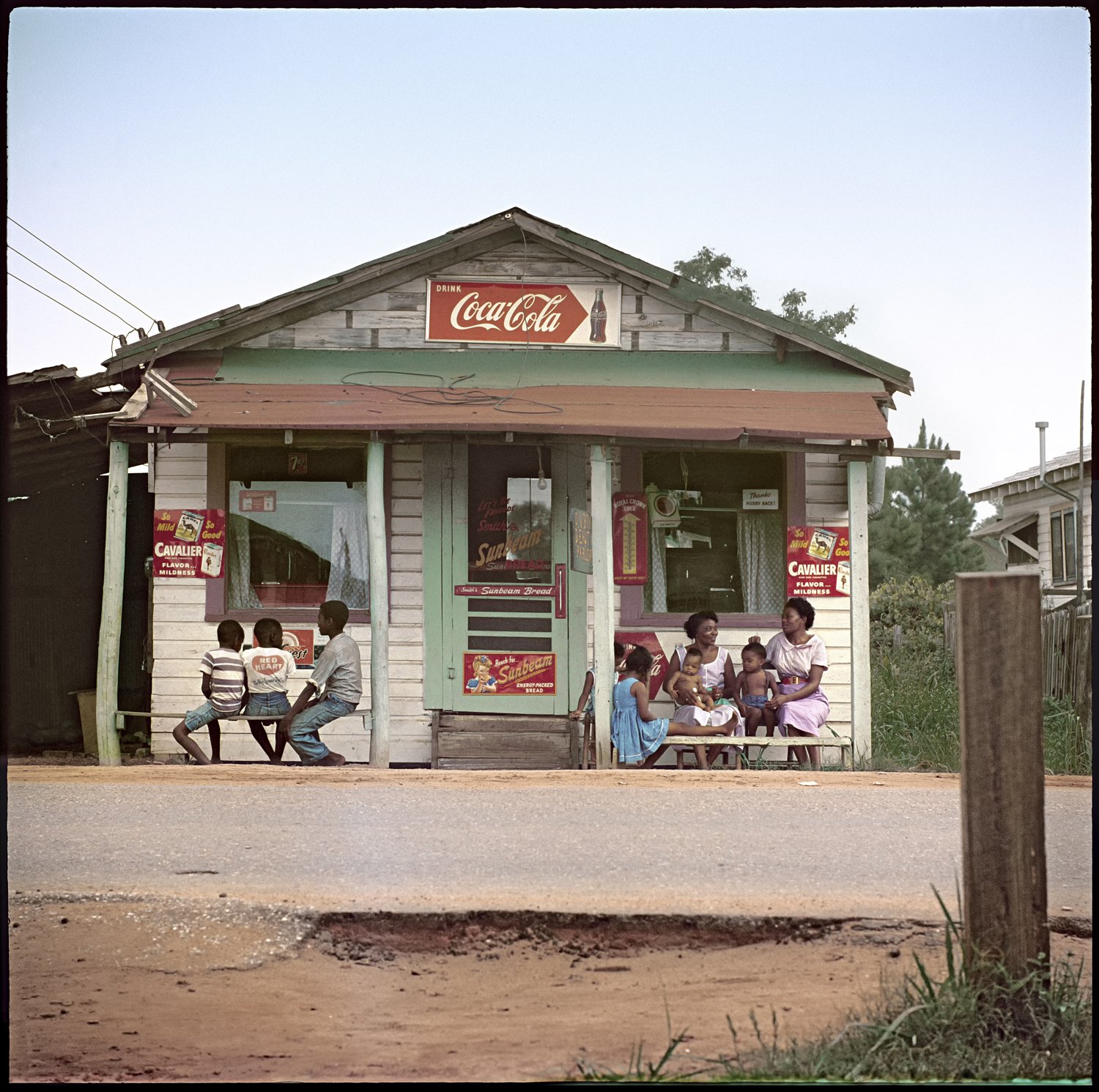  Gordon Parks  Store Front, Mobile, Alabama , 1956 Edition: 10/25 Archival pigment print  14 x 14 in. (image size)  The Do Good Fund, Inc., 2015-011 Photograph by Gordon Parks Courtesy of and copyright The Gordon Parks Foundation 