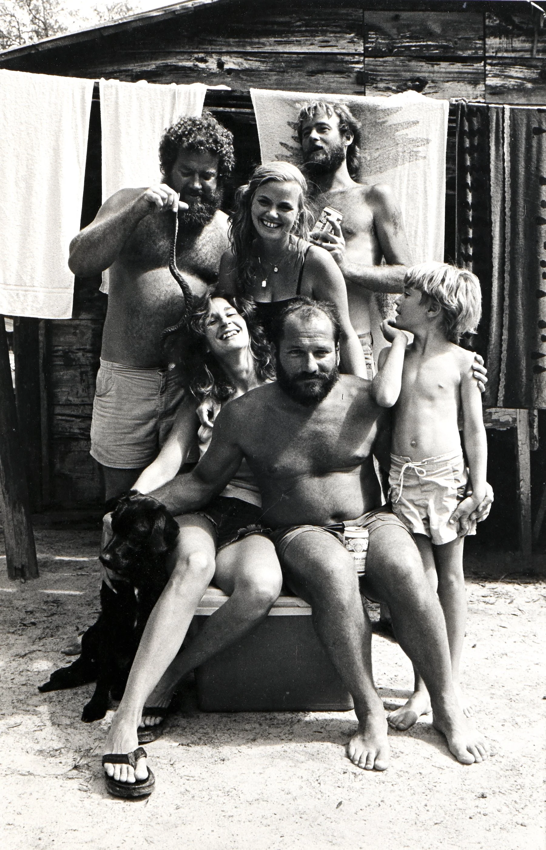 Friends Gather for Annual Visit to Uncle Shed's Fishing Camp image: 1983/ printed 1984 Silver Gelatin  Print 12 3/4 x 8 1/2 in. (image size) The Do Good Fund. Inc., 2016-114 