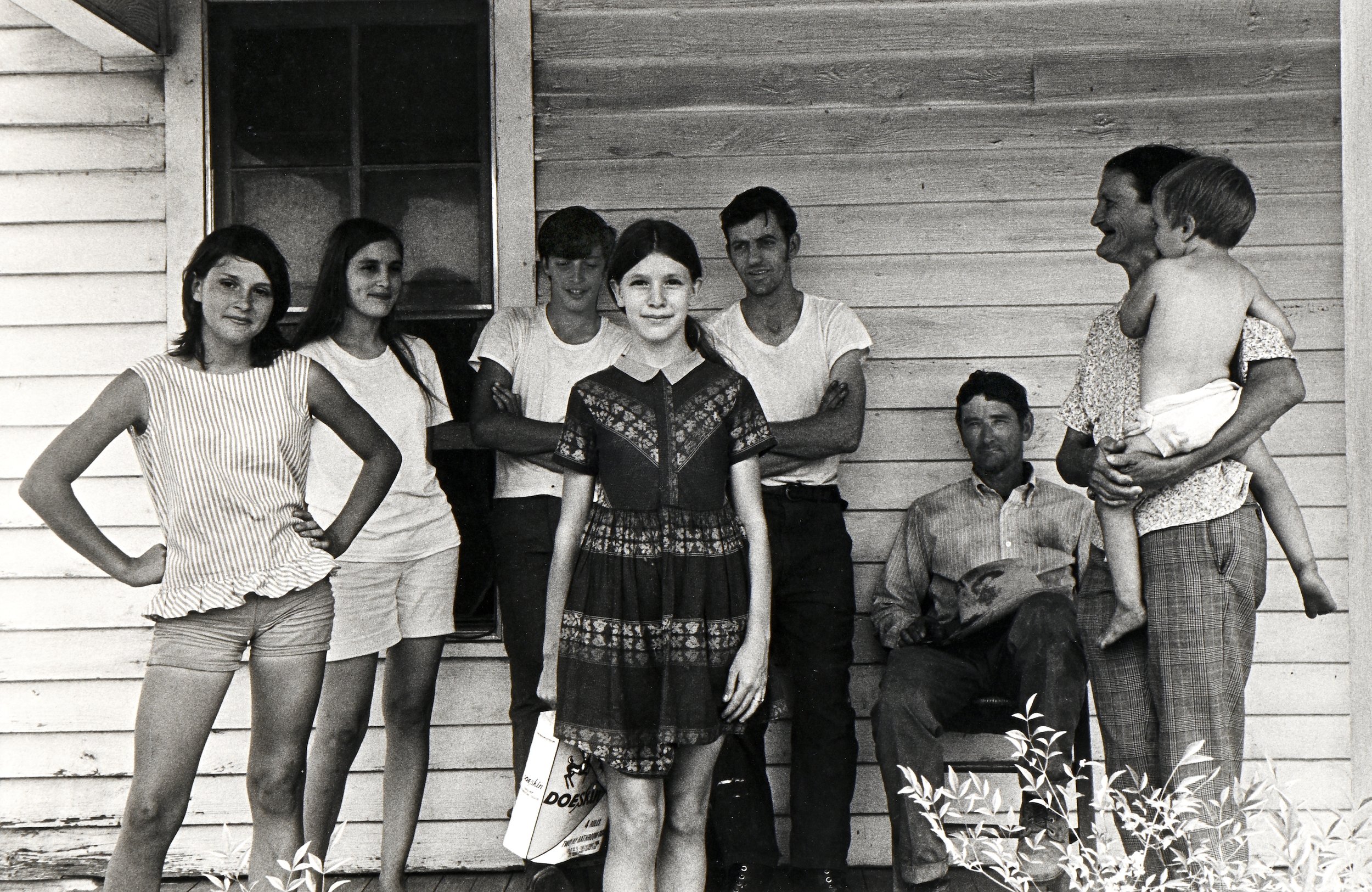  Dirt Farmer's Family, Monroe, Georgia image: 1970/ printed 1984 Silver Gelatin  Print 8 1/2&nbsp;x 12 3/4 in. (image size) The Do Good Fund. Inc., 2016-113 