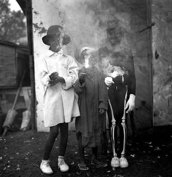  Photograph by Keith Carter   Chicken Feathers , 1975  Toned Gelatin Silver Print  15 x 15 in. (image size)  The Do Good Fund, Inc., 2014-29 