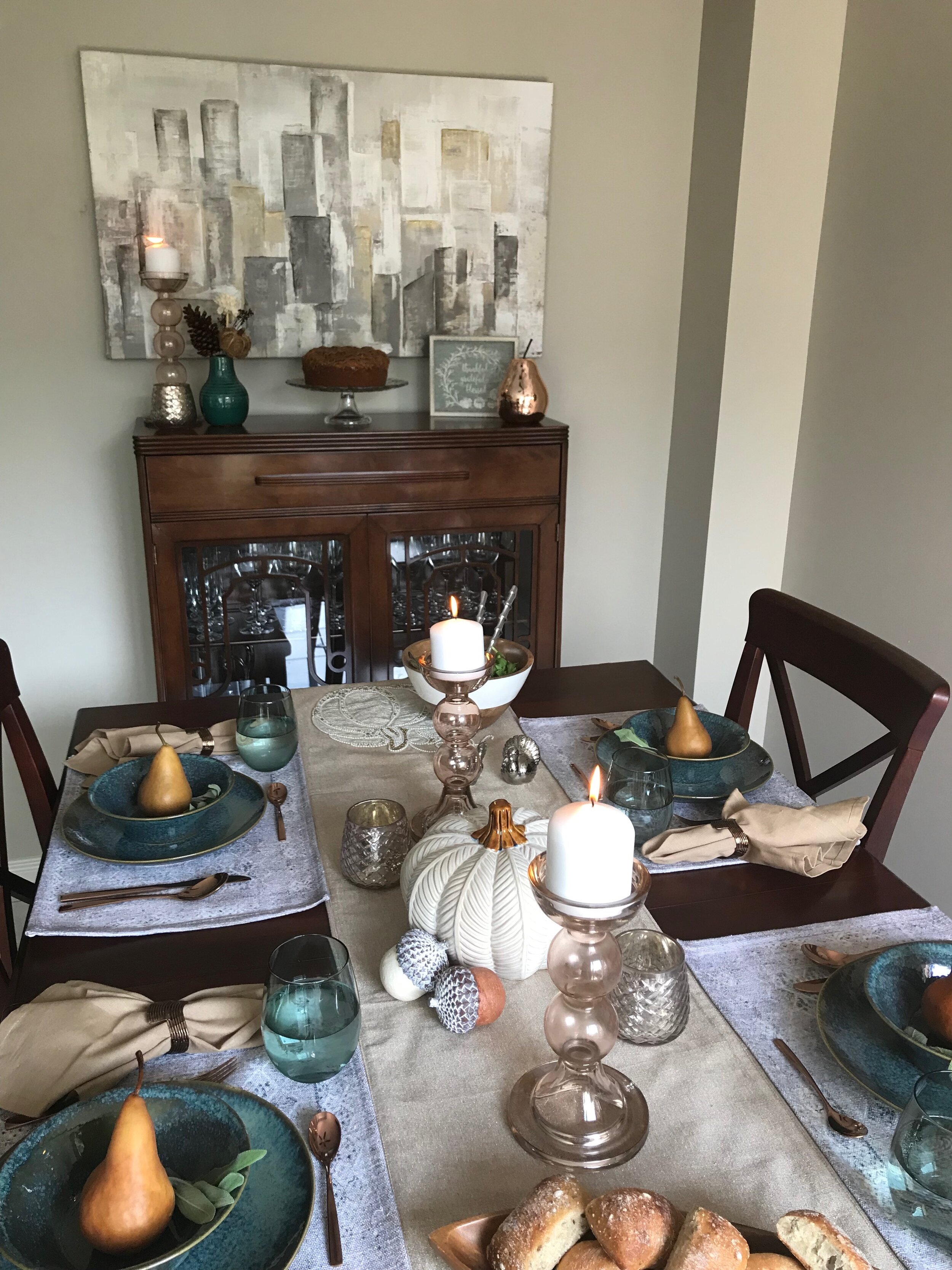 A High Style and Budget Friendly Fall Tablescape — KB Home Styling