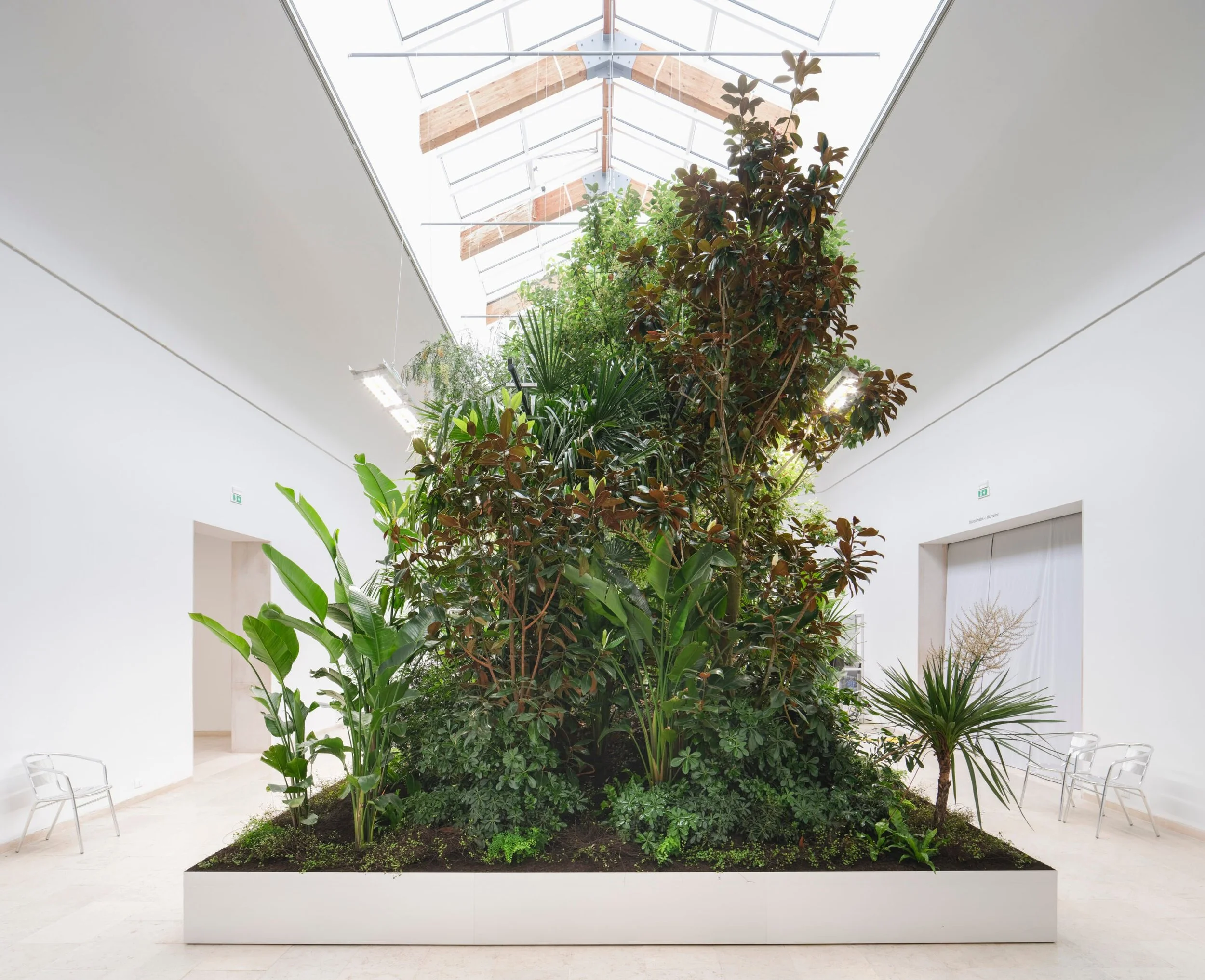 Building Biospheres by Bureau Bas Smets with Stefano Mancuso, Flanders Architecture Institute 2025, Courtesy Michiel De Cleene