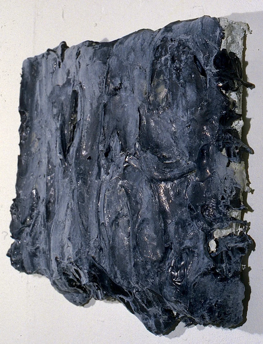 ",1995, gesso, enamel,sand on canvas.jpeg