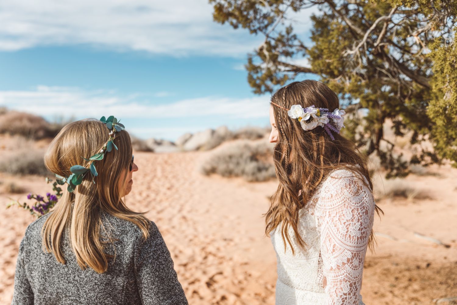 bride-walks-sand-aisle-utah-desert-adventure-wedding