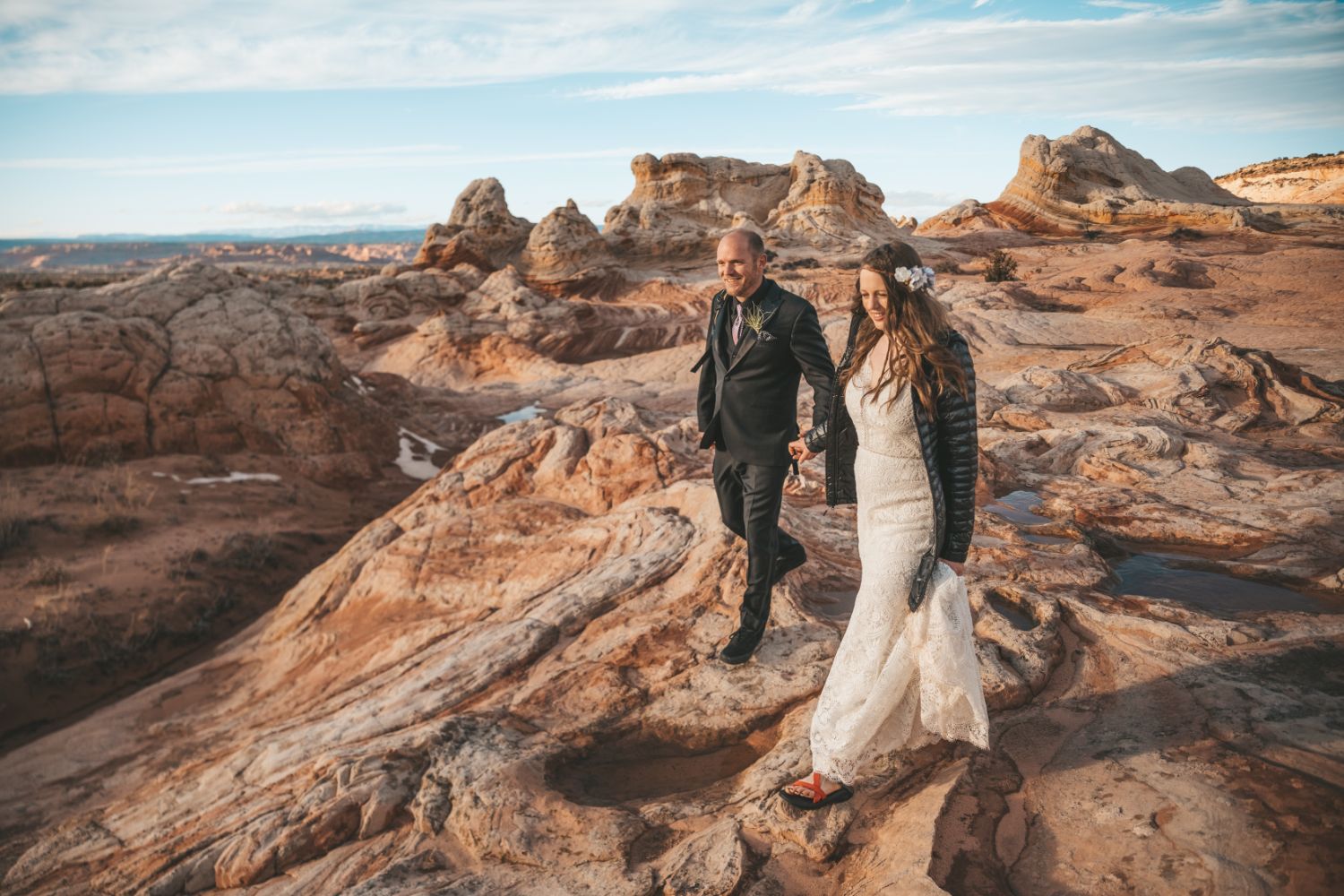 bride-groom-hike-utah-backcountry