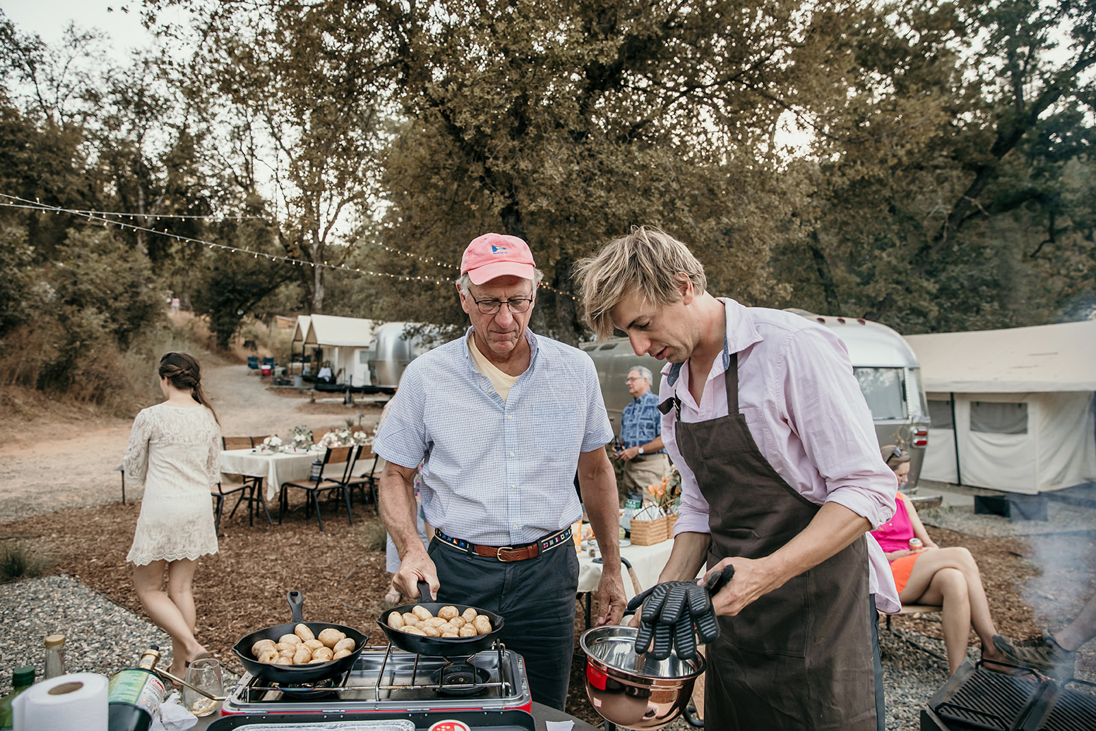 father-groom-cook