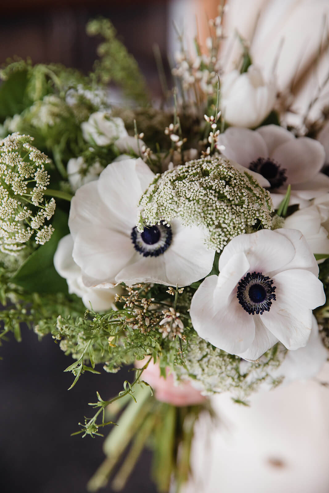  Stylish NYC couple elope late winter in the Finger Lakes region of Upstate NY. Bride’s bouquet 