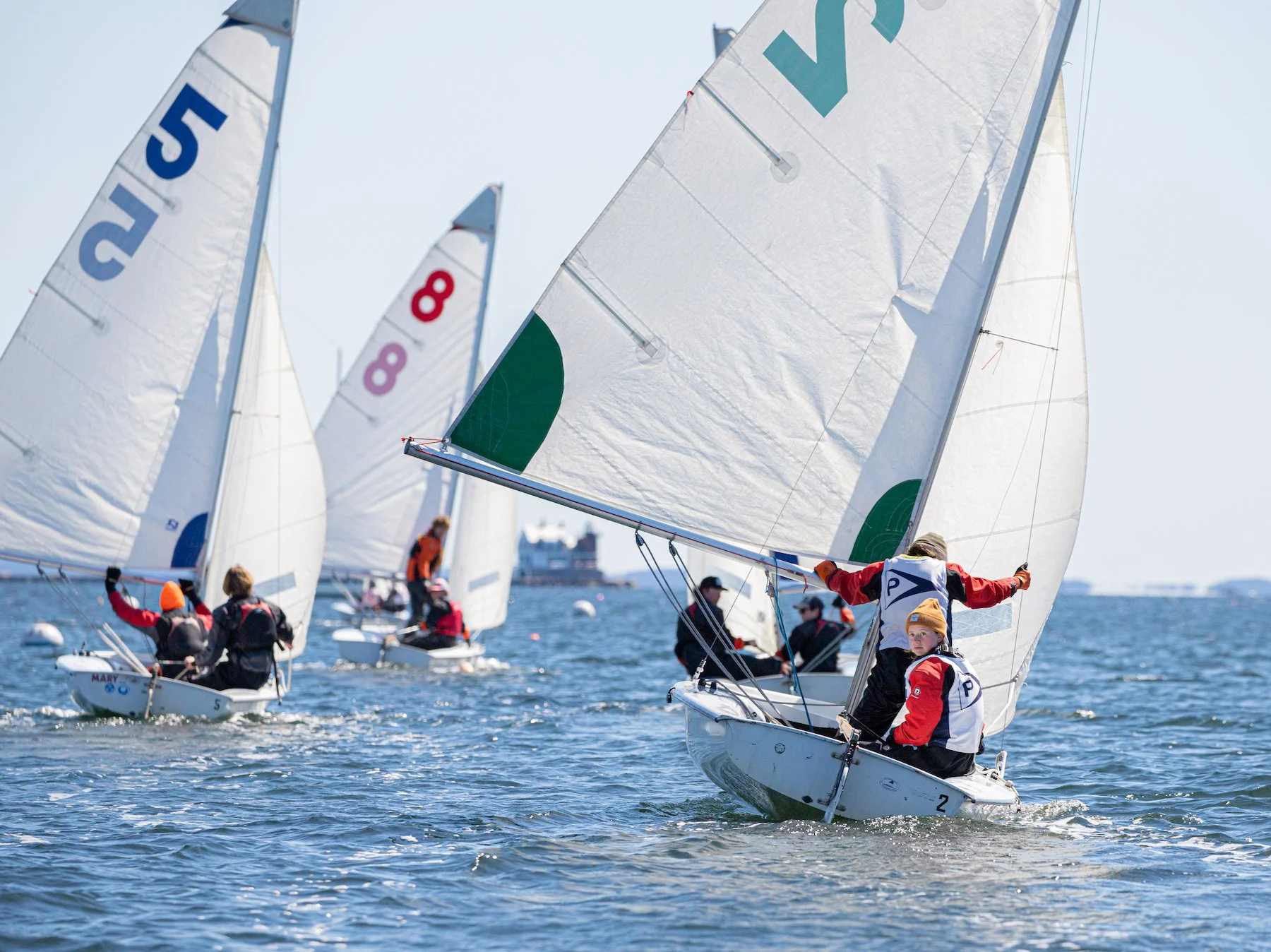 Midcoast High School Sailors Take Top 4 Spots at Spring Season Opening Regatta