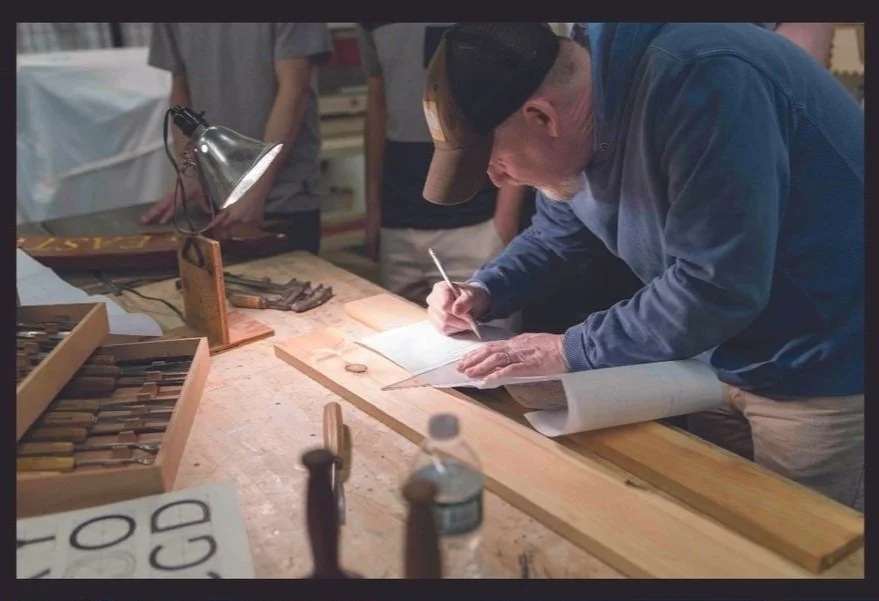 Letter Carving Workshop w/ Reed Hayden