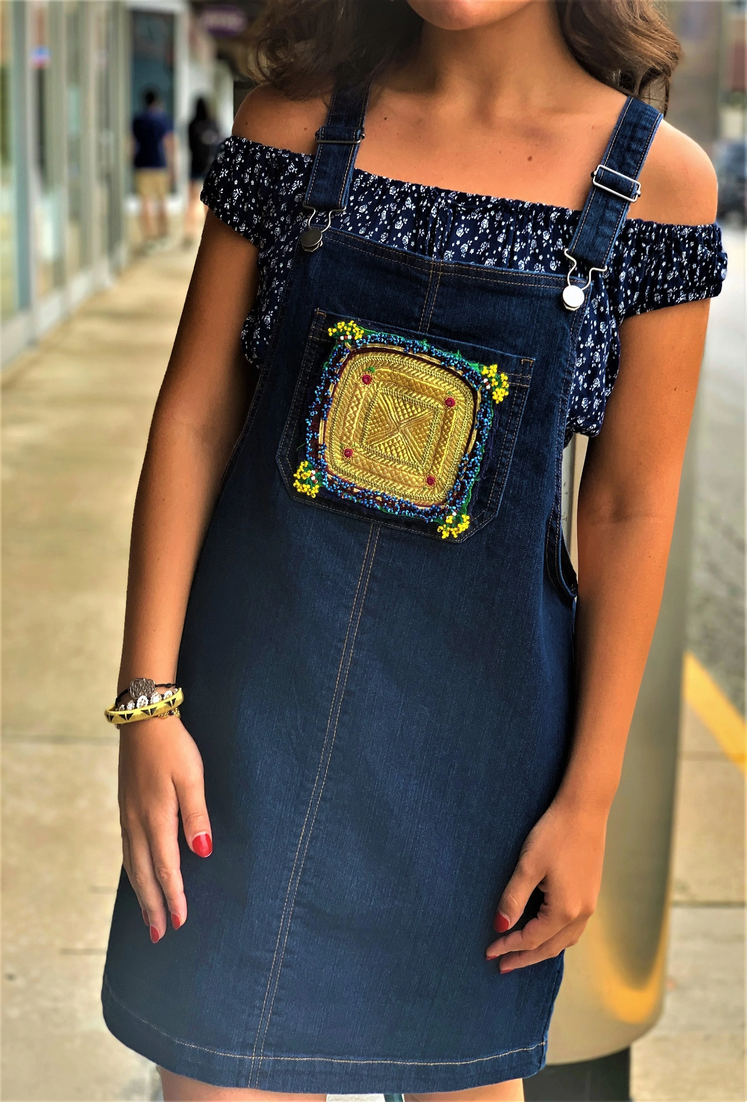 Dark Denim Dress  Size Small