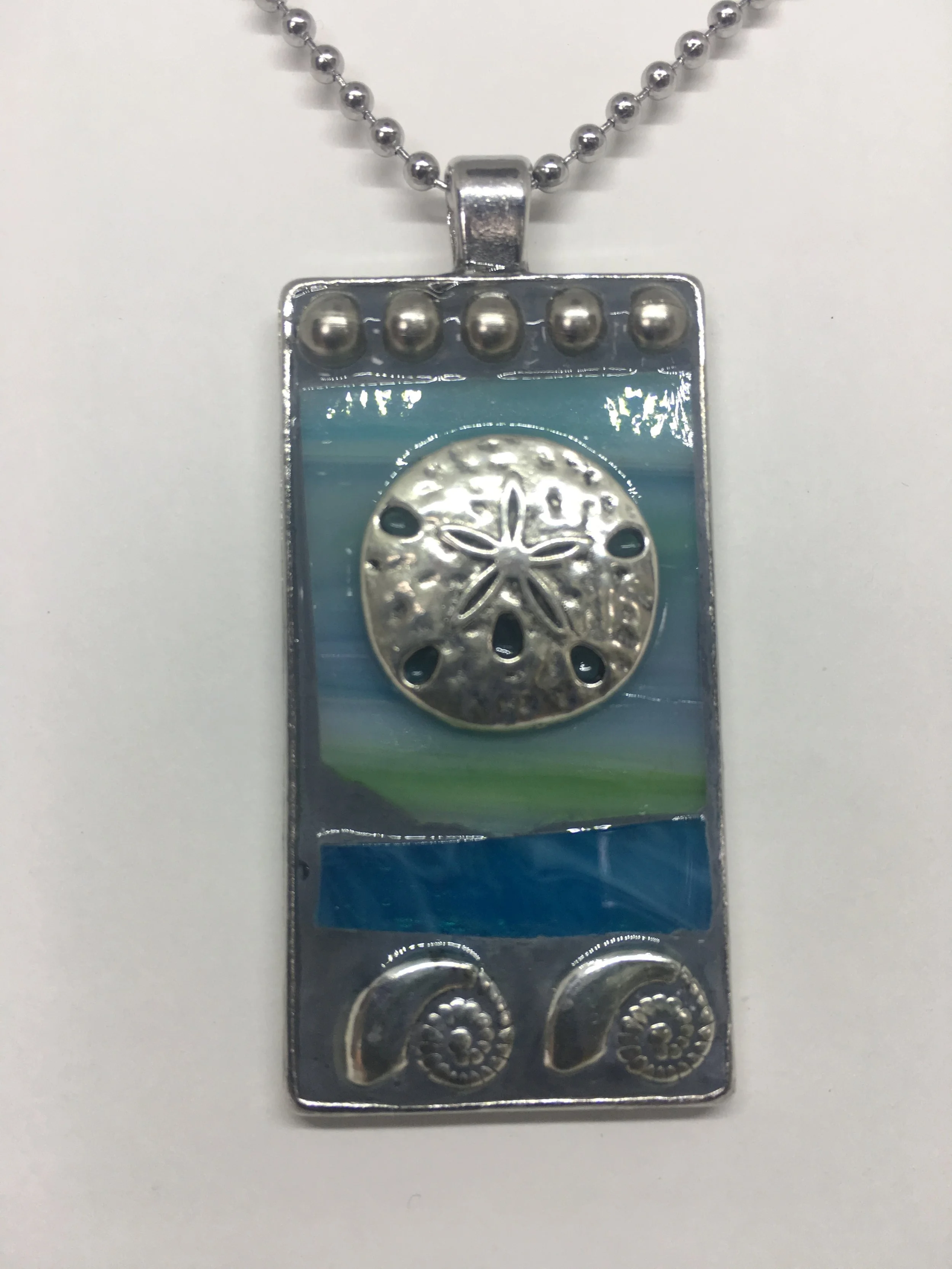 Sand Dollar Necklace $25